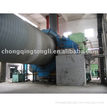 High efficiency vertical cement clinker mill